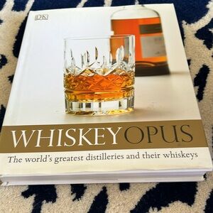 Tabletop Whiskey Opus Book EUC